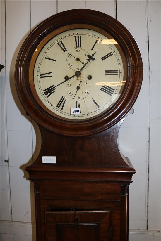 Victorian longcase clock